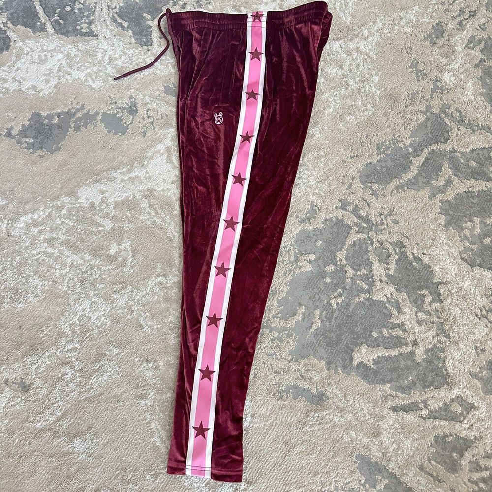 New Converse Miley Cyrus women's velvet track pants - Picture 8 of 8